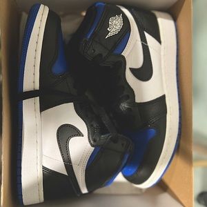 Jordan High OG Royal Toe size 4y